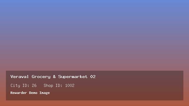 Veraval Grocery & Supermarket 02