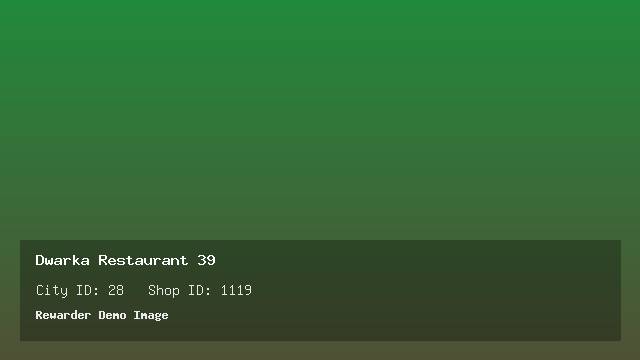 Dwarka Restaurant 39