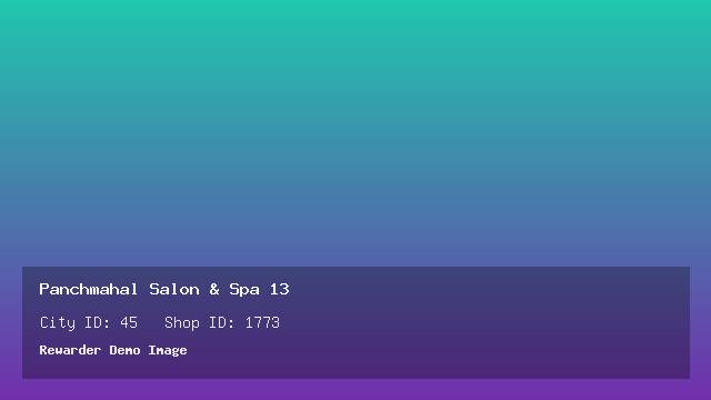 Panchmahal Salon & Spa 13