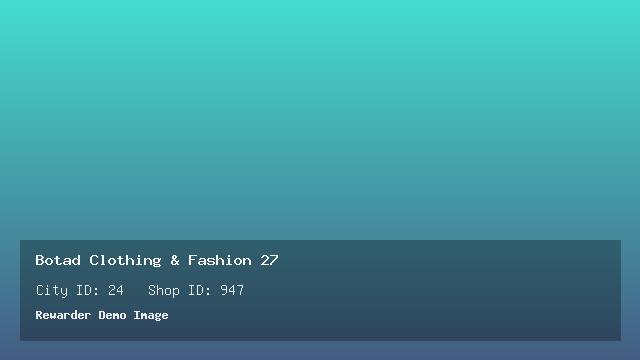 Botad Clothing & Fashion 27