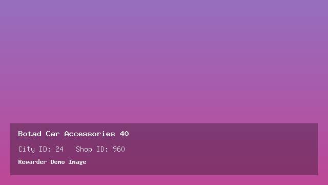 Botad Car Accessories 40